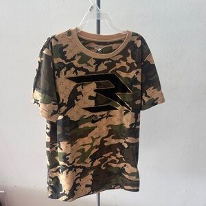 Nike Kids Camo Tee with Black Logo
